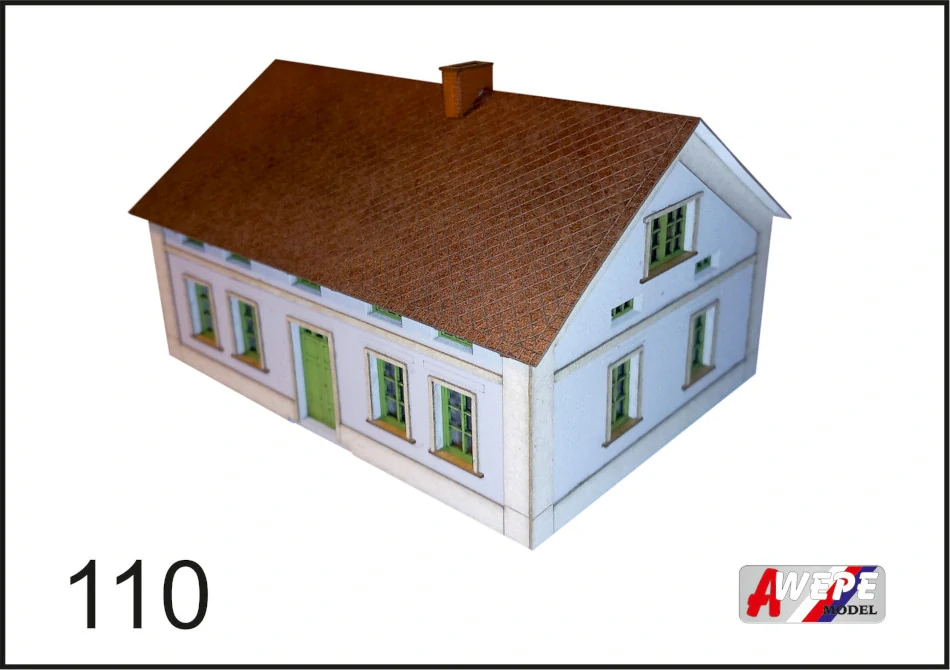 Vesnice - malý domek