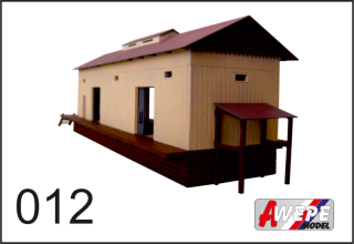 Budova skladu, sklad velký 012