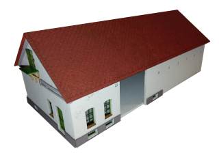 Malý statek - stodola